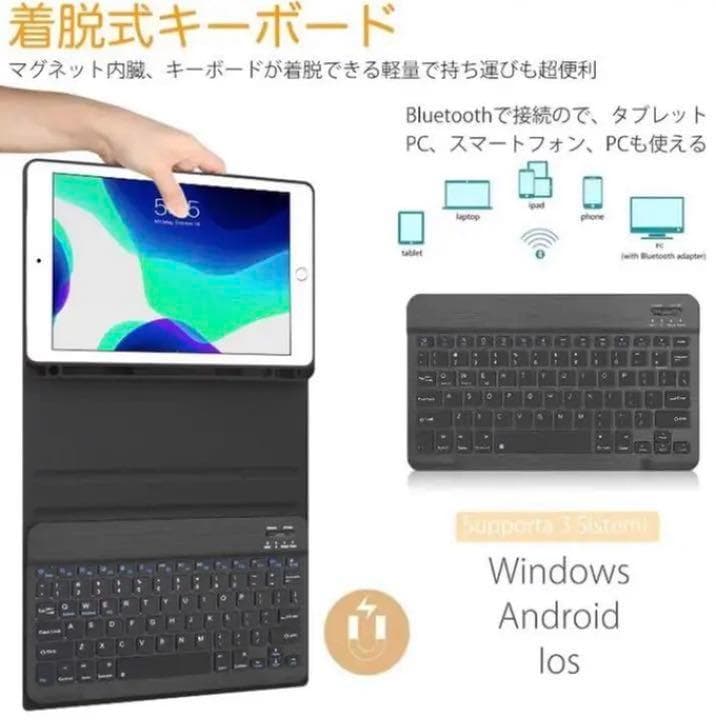 ❤iPadを瞬時に使いやすく便利なMacBook仕様に♪❤ケース＆キーボード