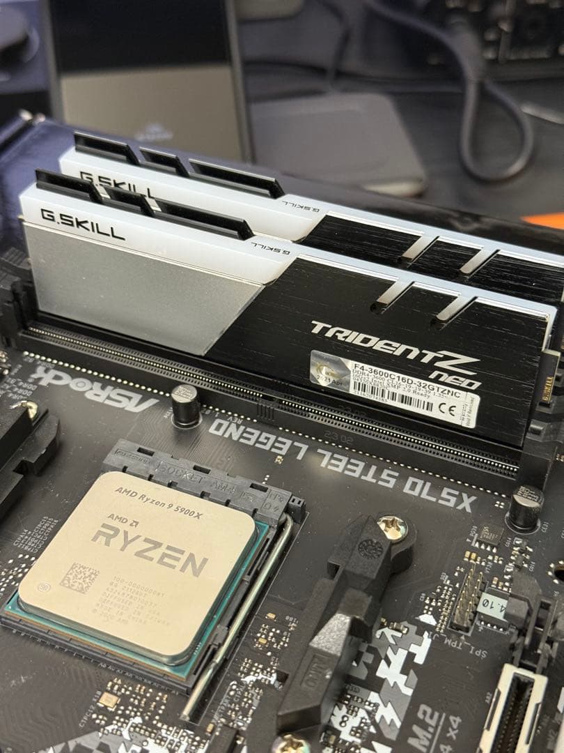 Ryzen 9 5900X セット メモリ32GB X570