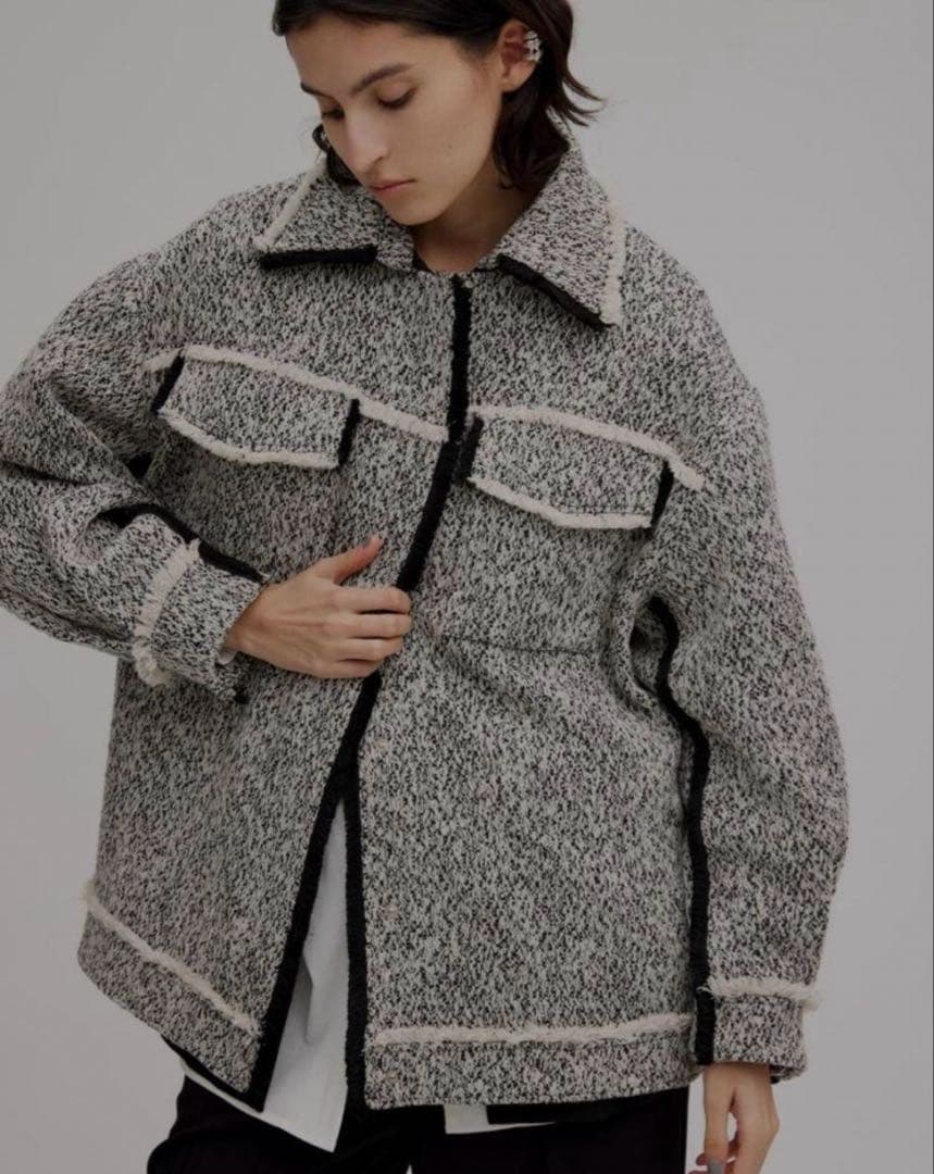 専用★AMERI TWEED OVER JACKET