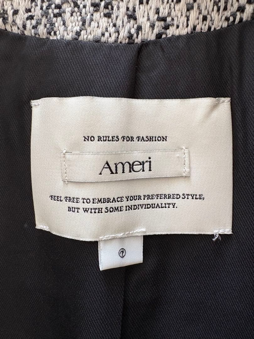 専用★AMERI TWEED OVER JACKET