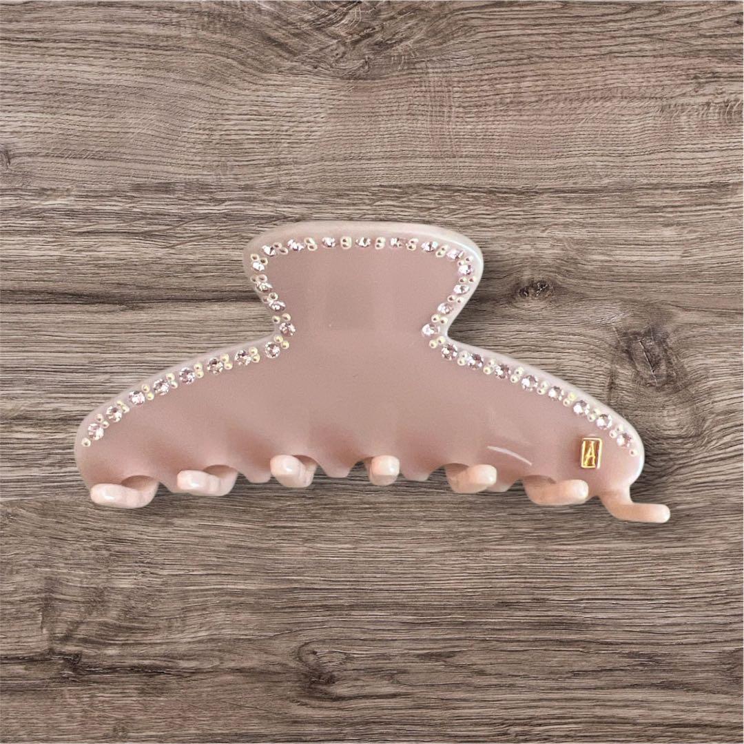 美品 ALEXANDRE DE PARIS スワロフスキー ピンク 日本限定