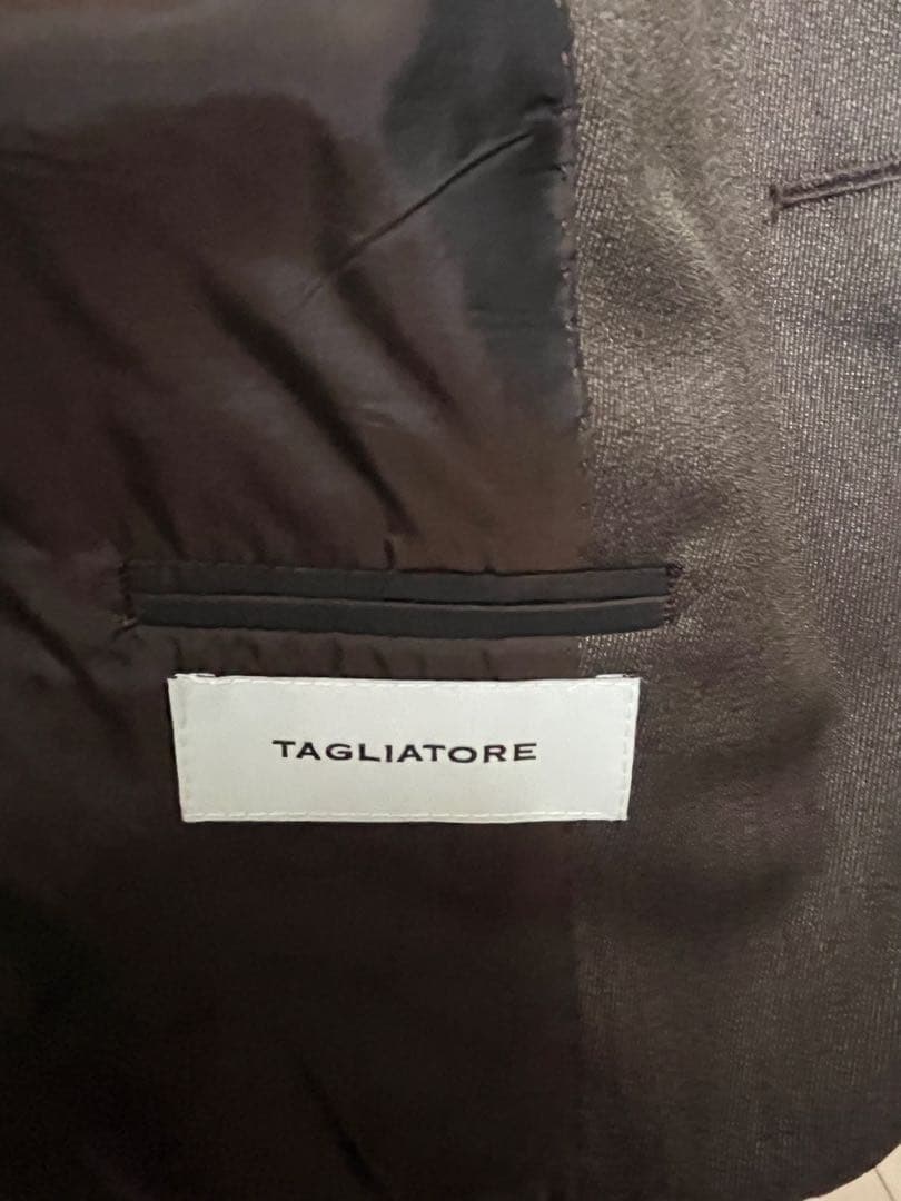 タリアトーレ　伊勢丹新宿購入　サイズ42 ブラウン ブレザーとスラックスセット