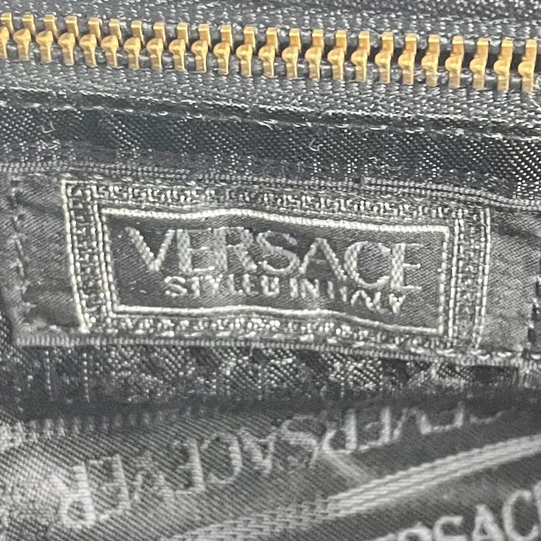A4可 極美品 VERSACE レザー 2WAY ショルダーバッグ メデューサ