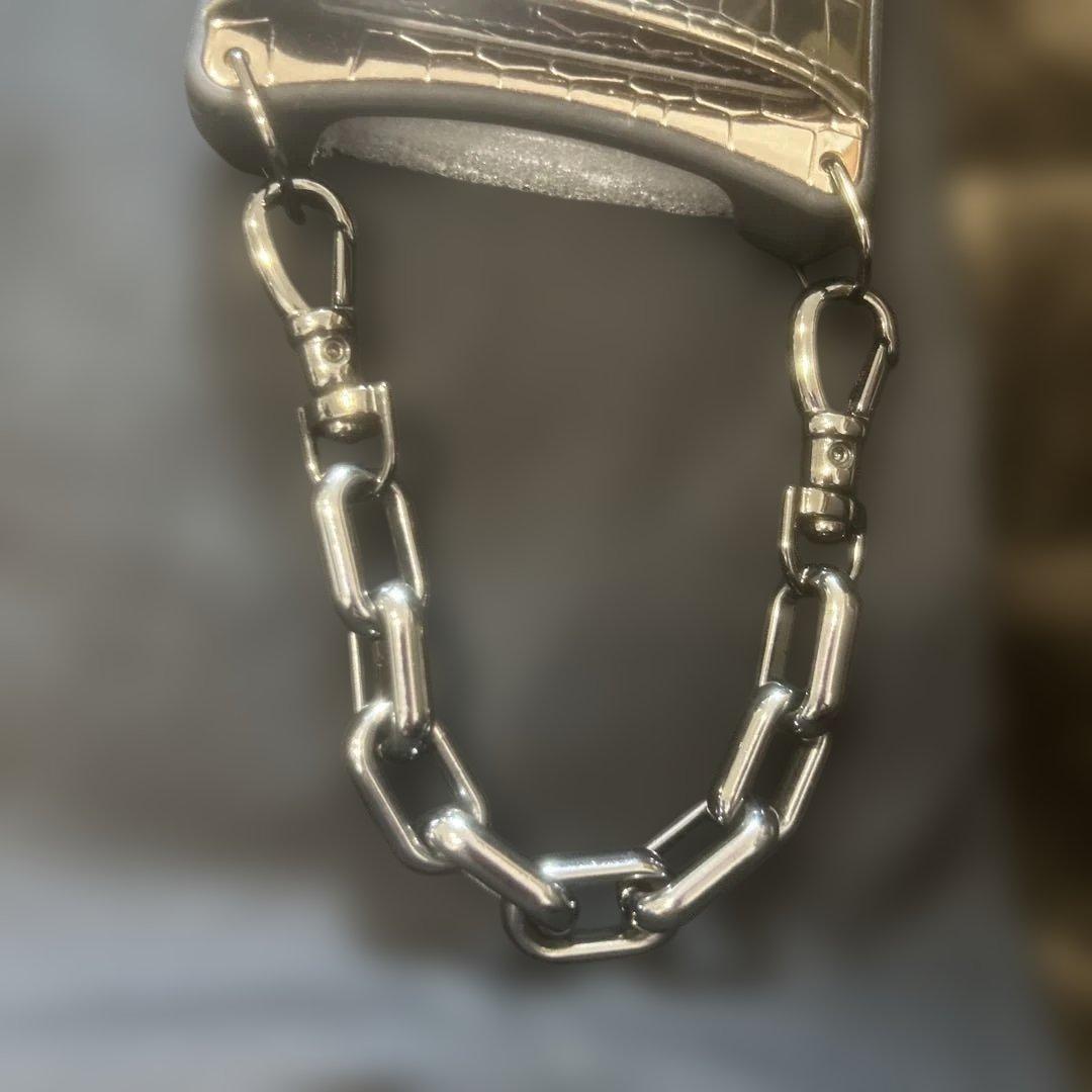 【美品】bandolierメタリックiPhoneケース 15Pro MAX