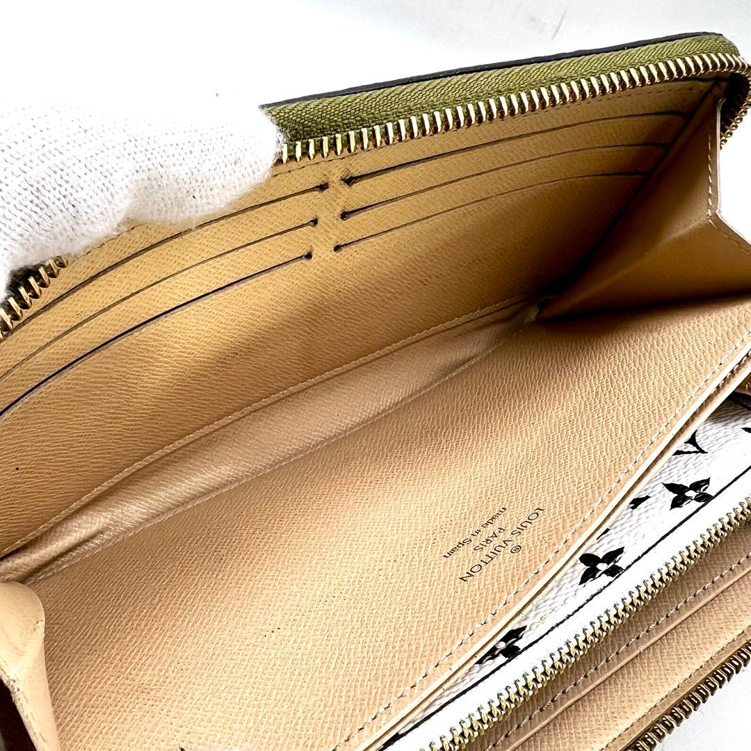 【美品】ルイヴィトン モノグラムジャイアント ジッピーウォレット M67549