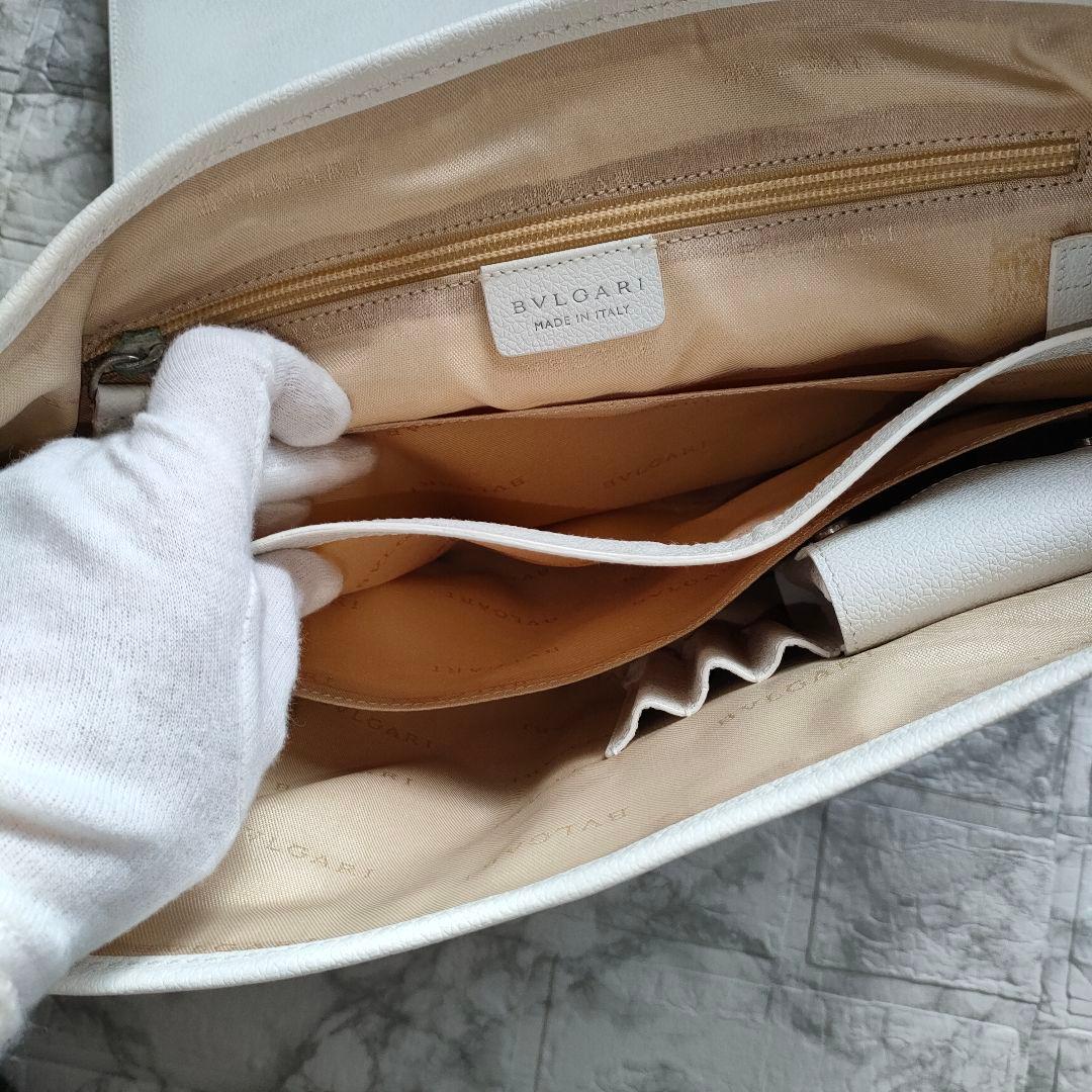【希少カラー】BVLGARI　ミレリゲ　ショルダーバッグ　イタリア製