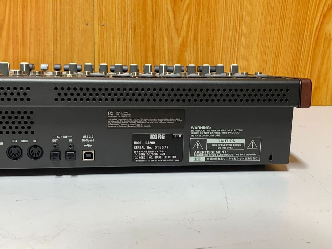 KORG D3200 デジタルレコーディングスタジオ ブラック