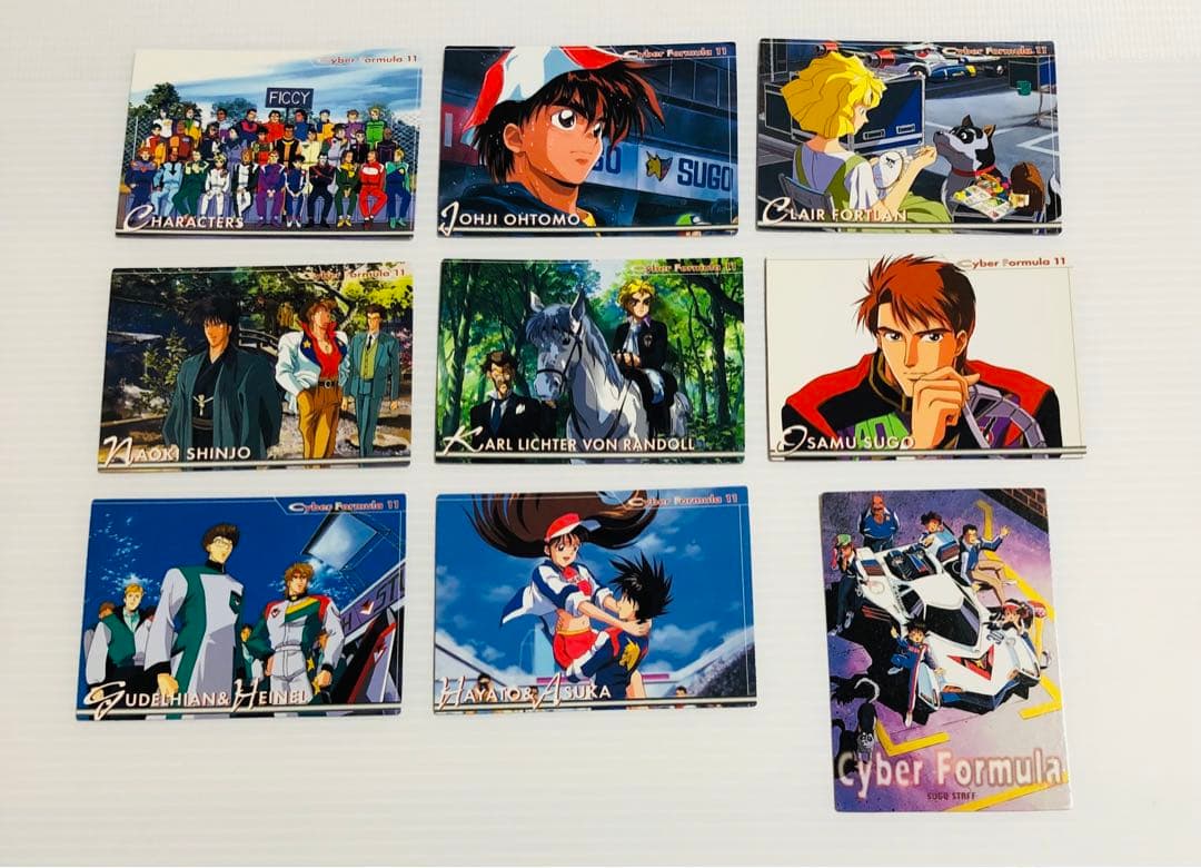 【初版】新世紀GPXサイバーフォーミュラ　ホロカード含む　93枚まとめて