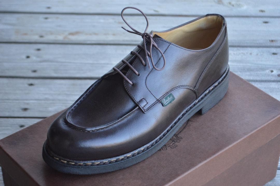 PARABOOT　シャンボード　8.5　ダークブラウン　Uチップ