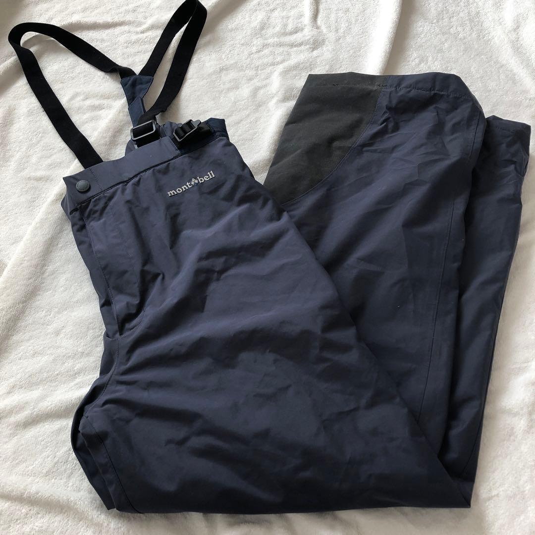 モンベル160アルパイン雪パンツ女の子キッズ男の子スキー
