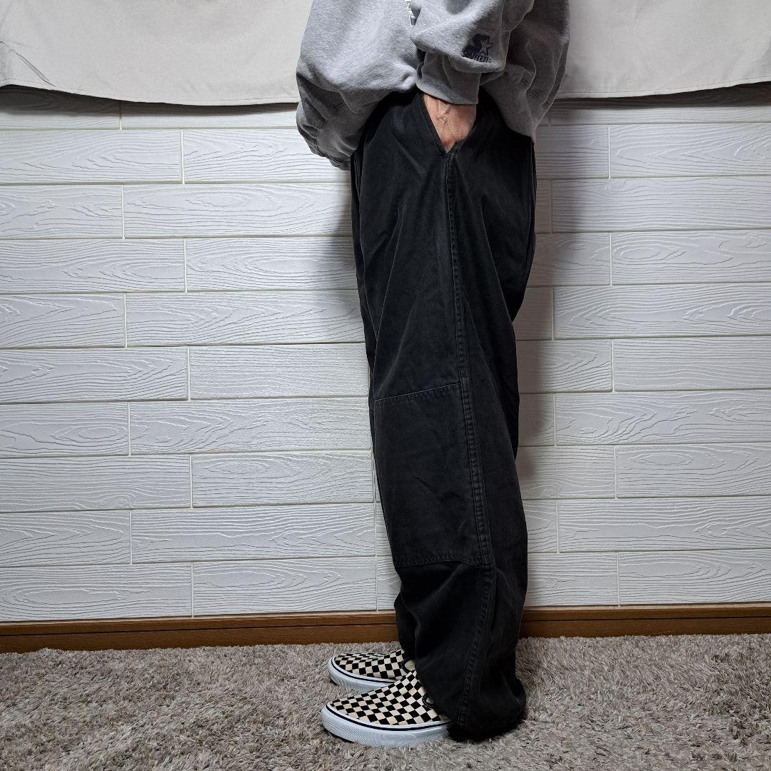 ベルギー軍　M-88　カーゴパンツ　ミリタリーパンツ　黒染め