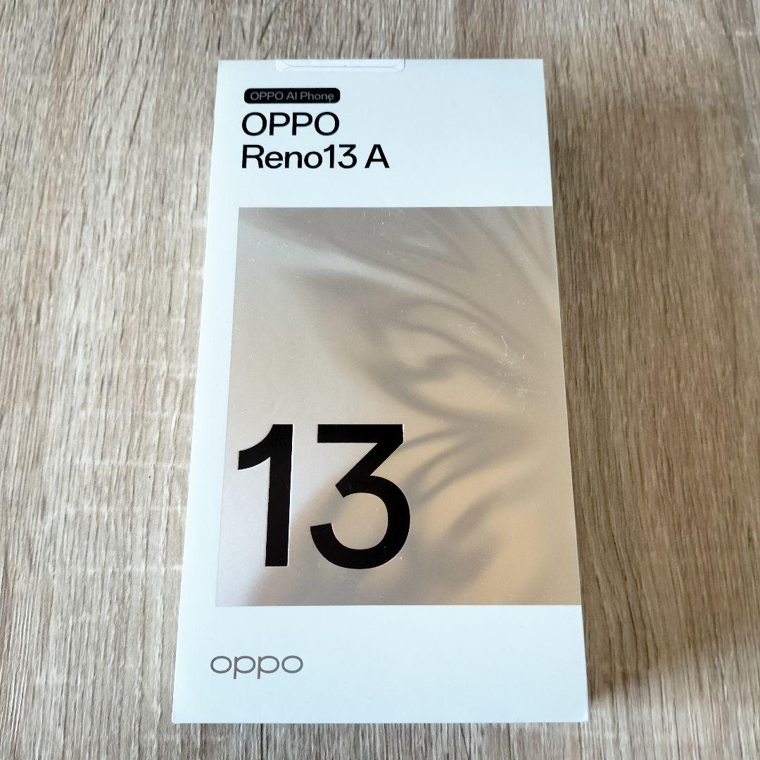 【新品未使用】OPPO Reno13 A　アイスブルー