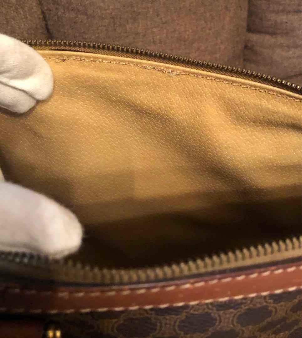 み*る様 OLD CÉLINE バッグ ミニボストン マカダム柄