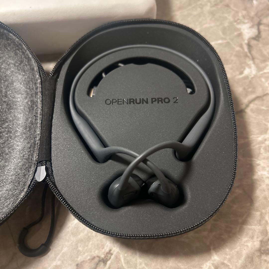 SHOKZ OPENRUN PRO2 Mini 骨伝導イヤホン ほぼ新品
