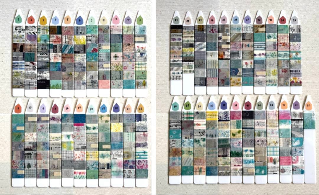 ヨハク　マスキングテープ326種類　各約30cm　お裾分け　切り売り