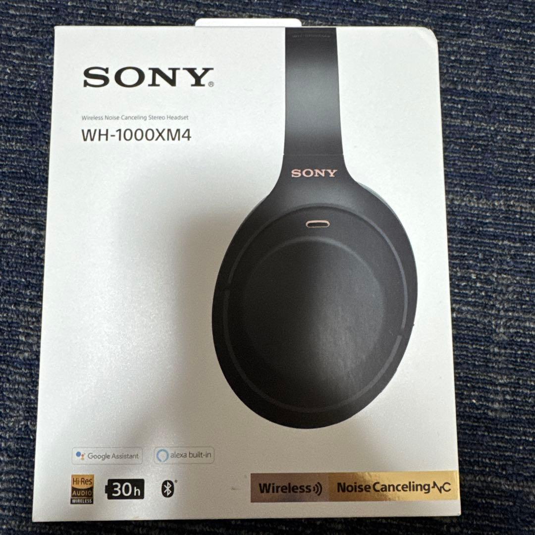 SONY WH-1000XM4 ワイヤレスヘッドフォン ブラック