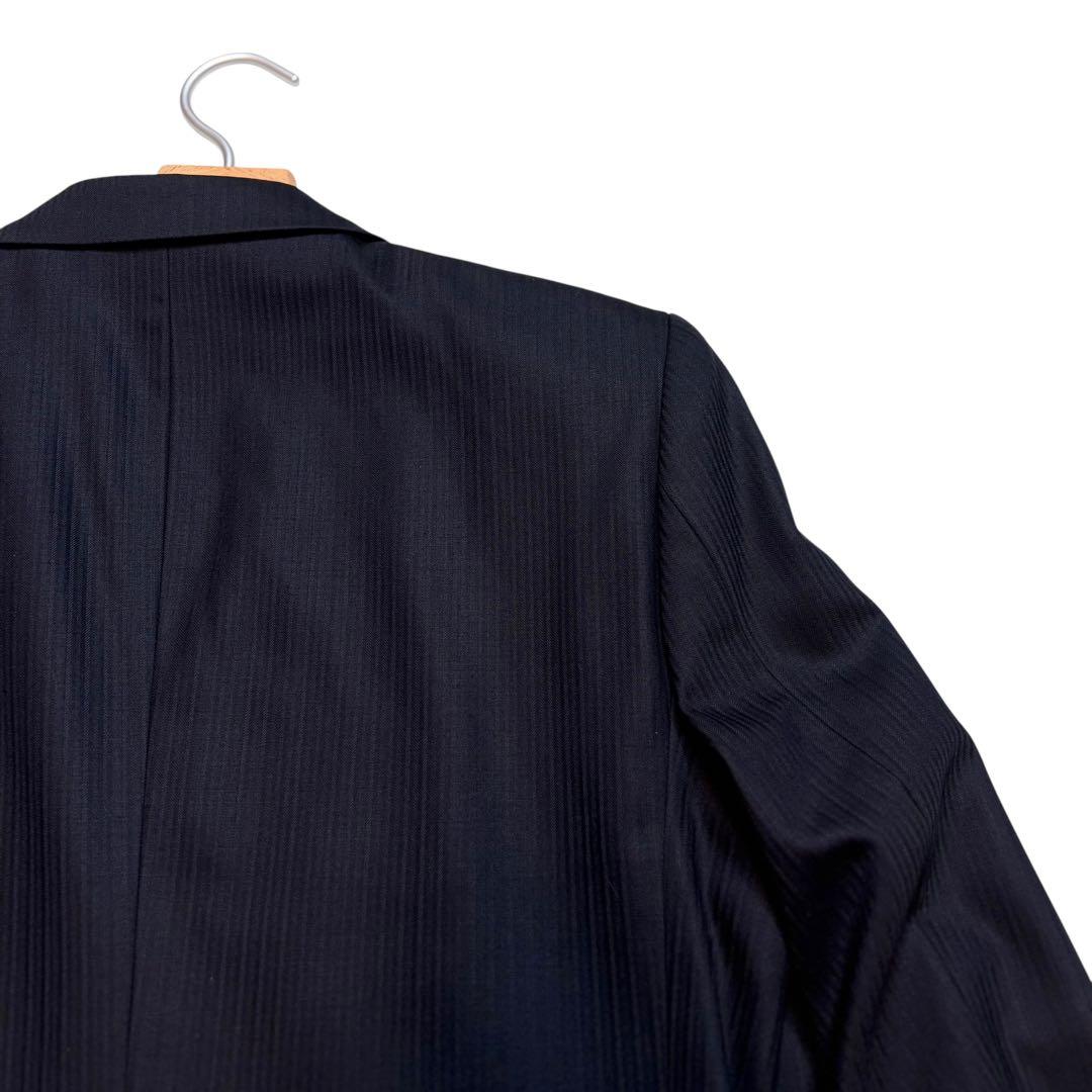 50 XL シルク ビジネススーツ セットアップ ネイビー BEAMS ビームス