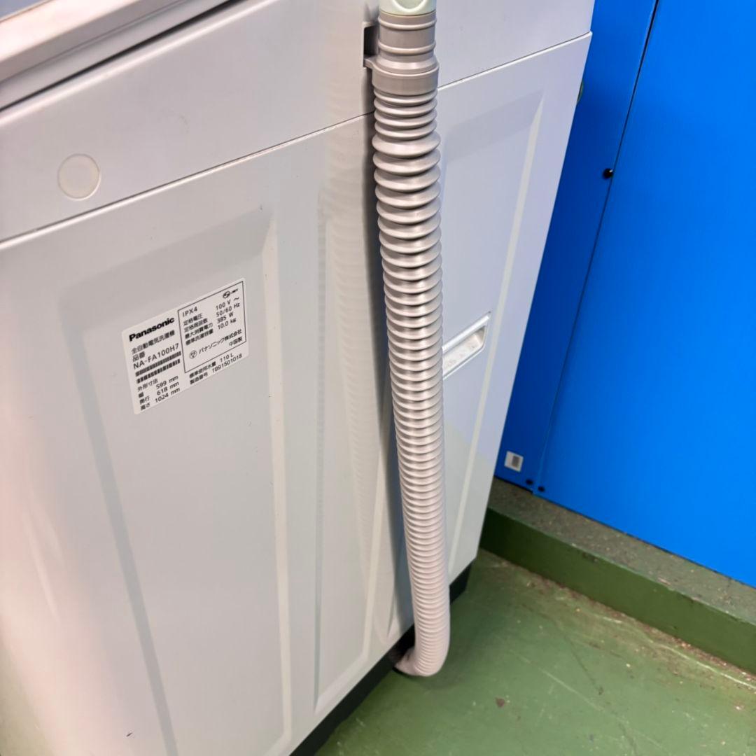 679 Panasonic家庭用洗濯機　１０キロ　小型　一人暮らし　家庭用サイズ