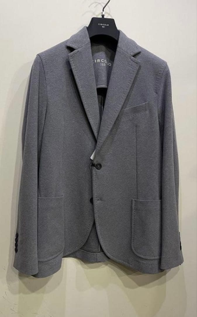 【美品】CIRCOLO 1901 モールスキンコットンジャージージャケット