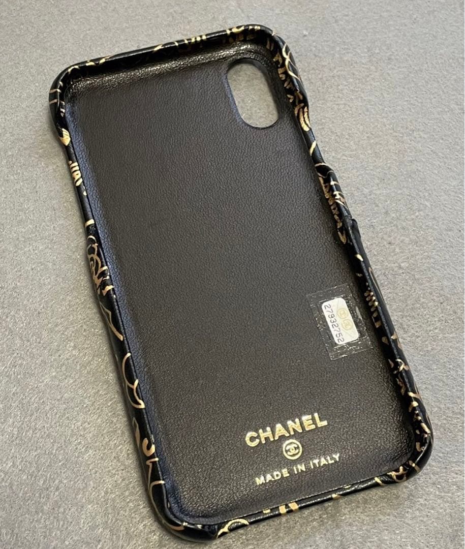CHANEL iPhoneX マトラッセ　カメリア　ココマーク　ケース