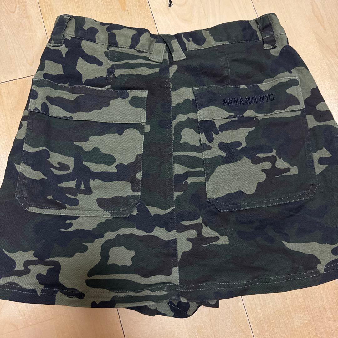 ANNASUI NYC ヴィンテージライクインナーパンツショートスカートMサイズ