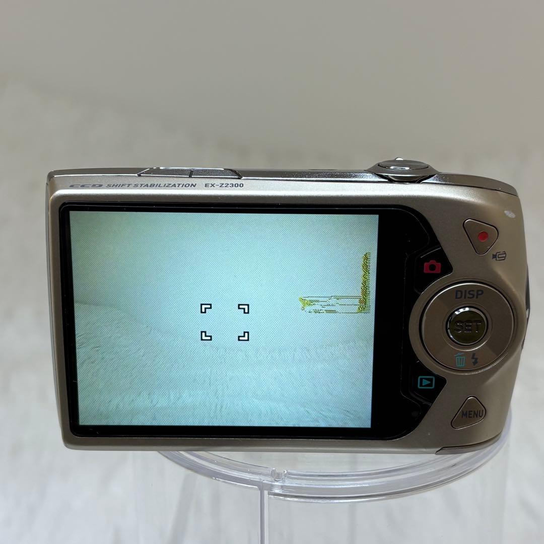 CASIO カメラ　EX-Z2300 充電器　ゴールド コンデジ　動作品