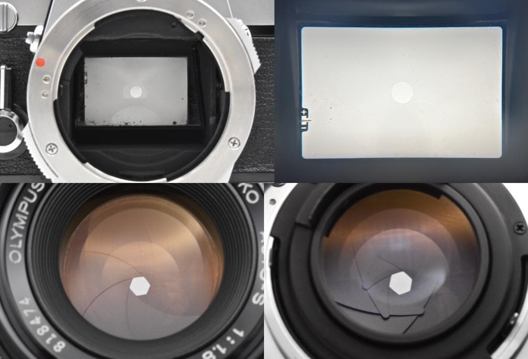 オリンパス OM-1 シルバー F.ZUIKO AUTO-S 50mm 1.8