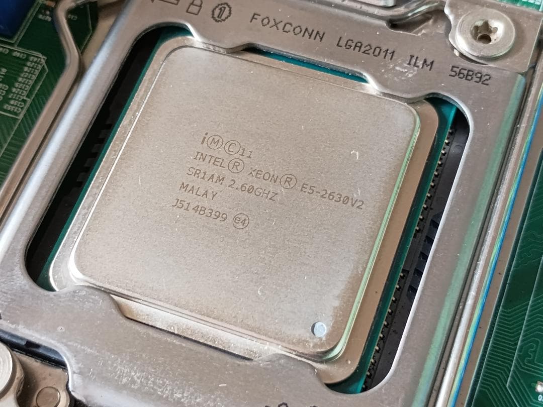 Supermicro X9DRL-iF +Xeon E5 +32GBメモリ