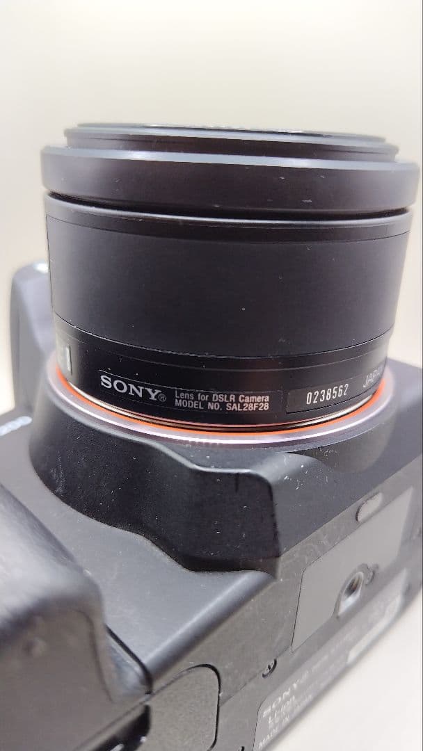 SONY　α200 DSLR-A200 付属レンズ　SAL28F28 【動作品】