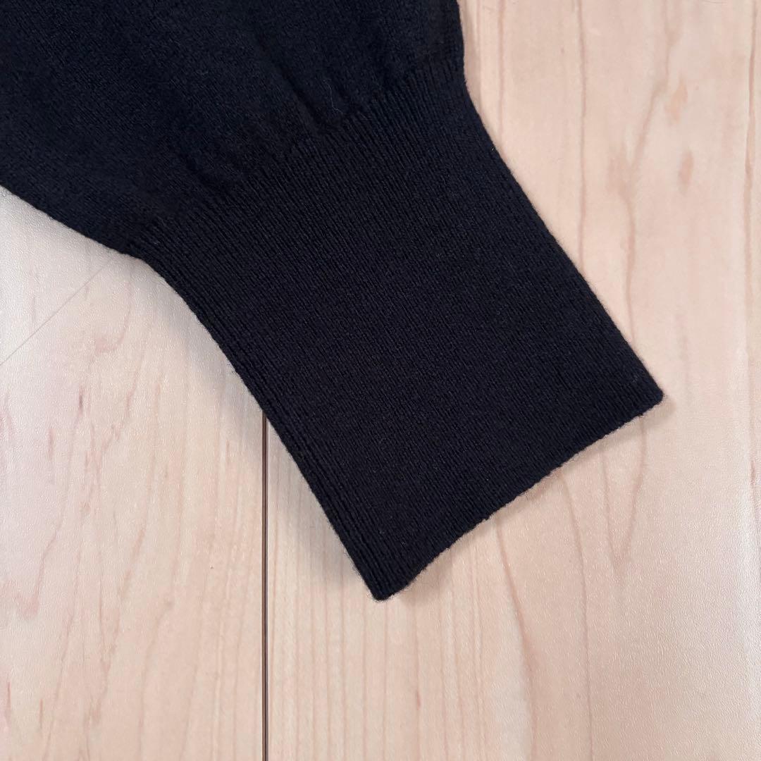 完売　23区　ウールカシミヤブレンド ハイネック ワンピース　¥28,600