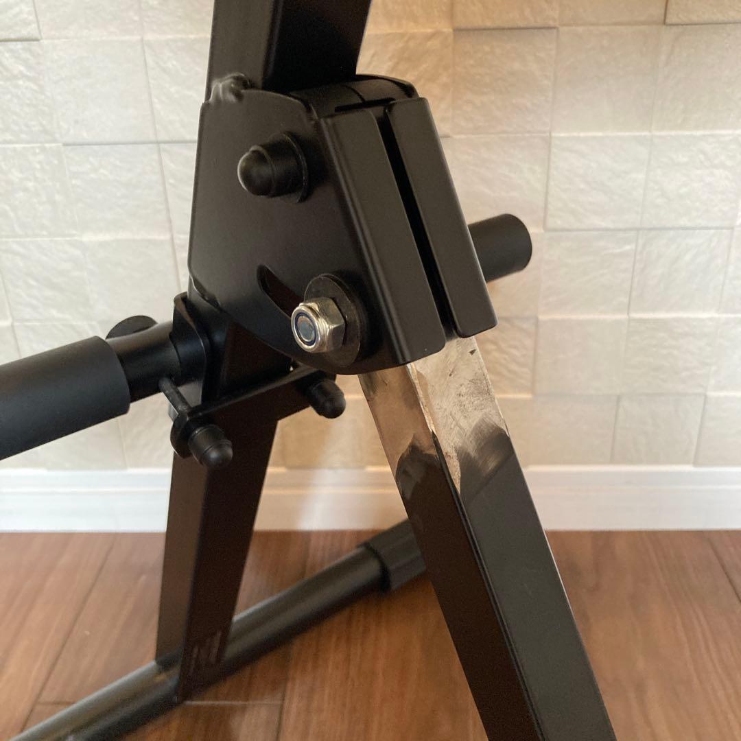 K&M 演奏者用 スツール 空圧式 布製 バックレスト16046 14033