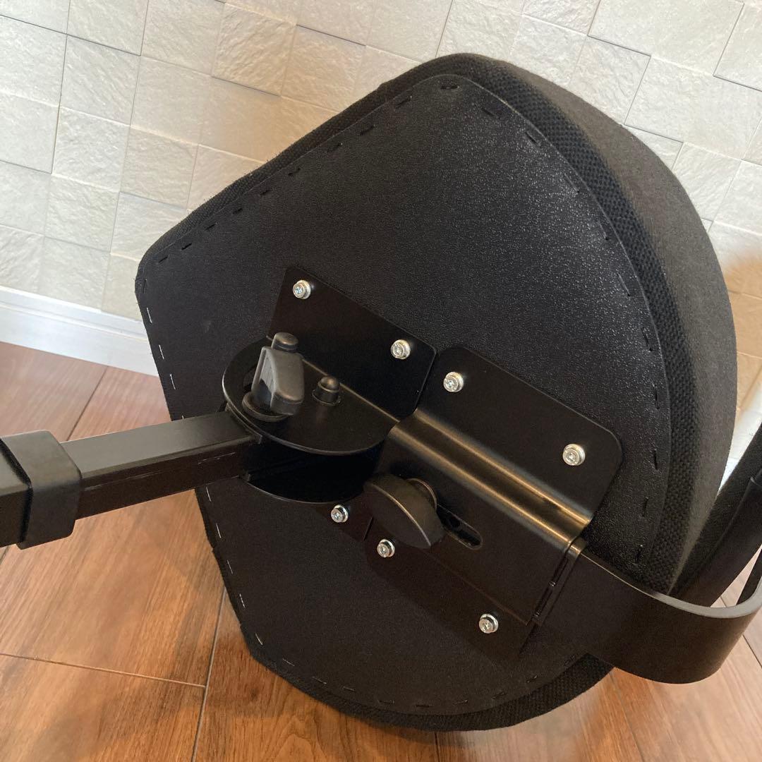 K&M 演奏者用 スツール 空圧式 布製 バックレスト16046 14033