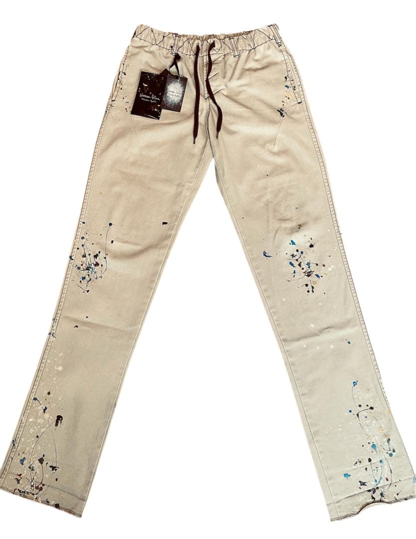 ナンバーナイン 08AW ペンキ加工チノ ポートランド期 キムタク 木村拓哉着