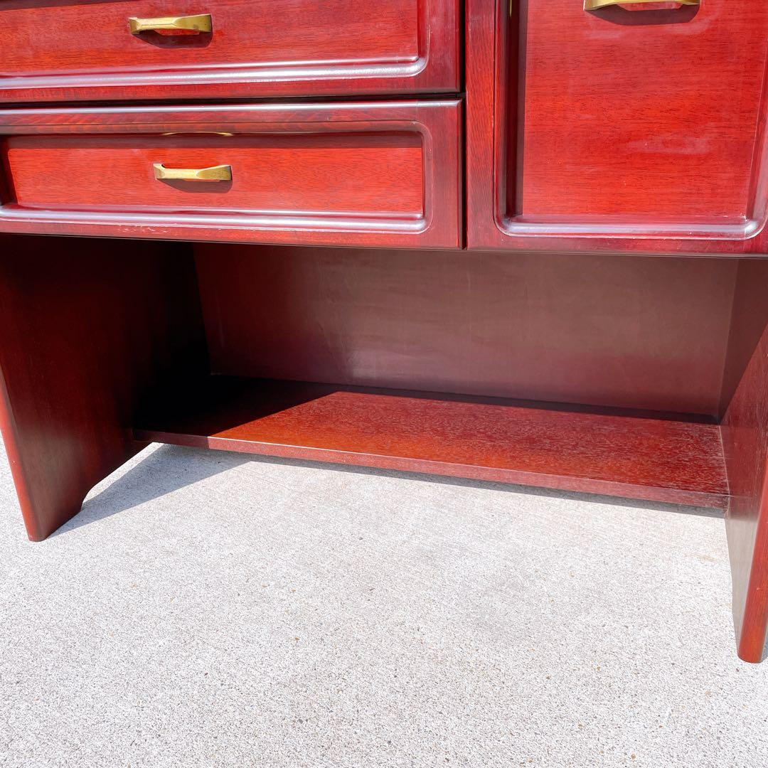 カリモク ライティングビューロー ライティングデスク 学習机 書斎机 レトロ