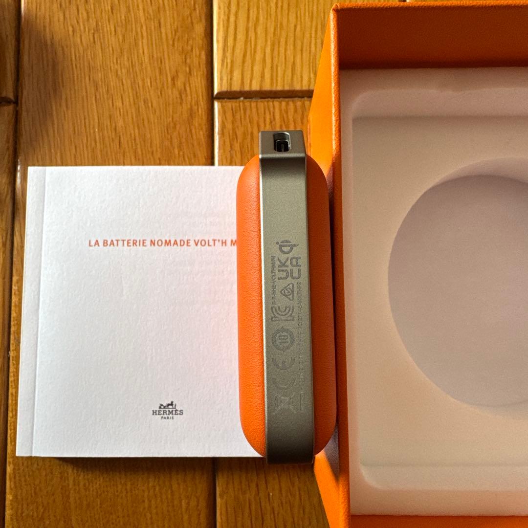 HERMES エルメスノマディックバッテリー volt' H Mini オレンジ