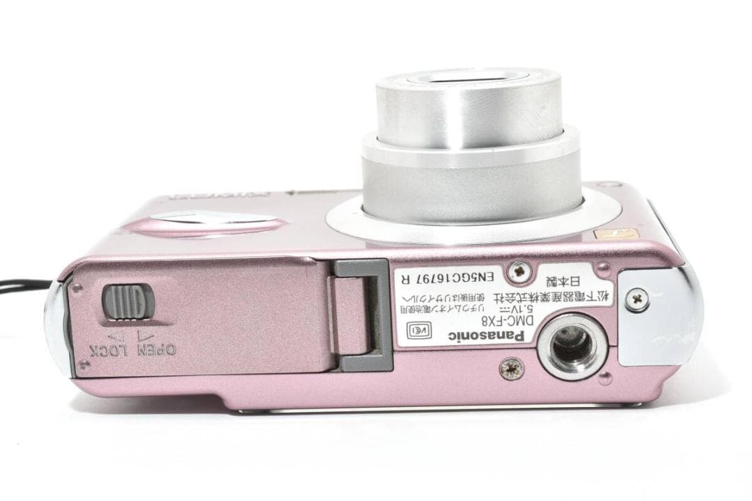 美品　Panasonic LUMIX DMC-FX8 ピンク ＃A356