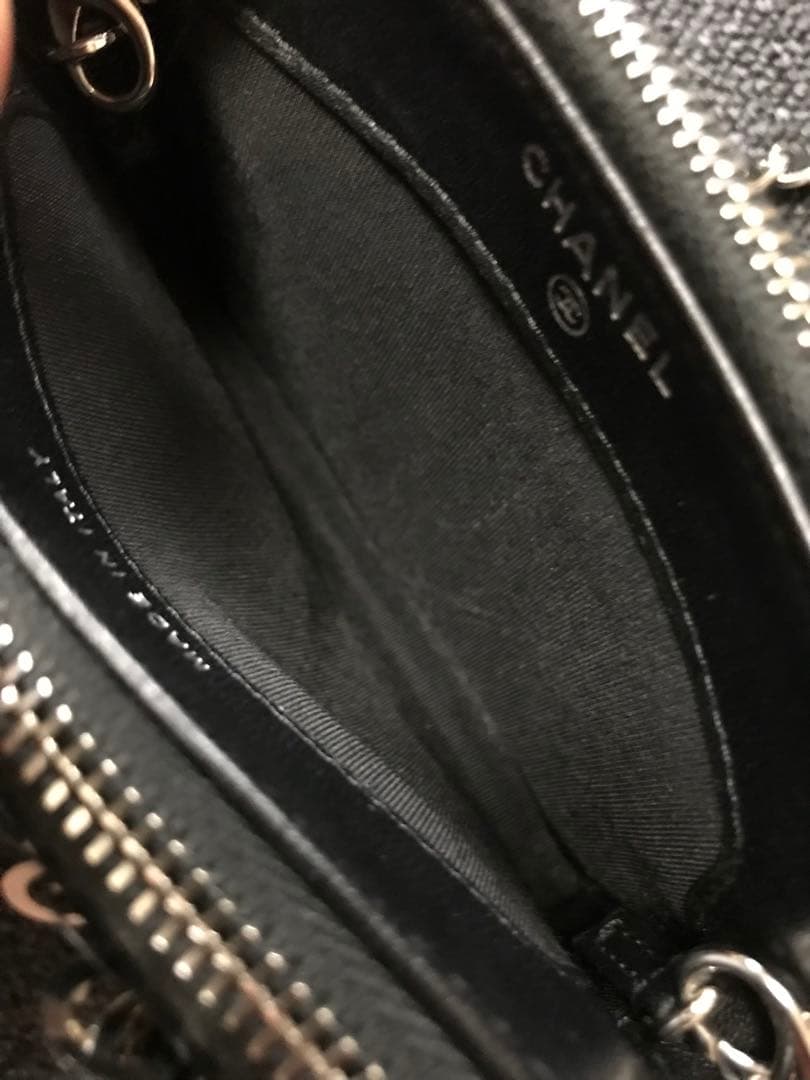 美品⭐︎ シャネル CHANEL スパンコール　ミニ チェーンショルダー　ココ