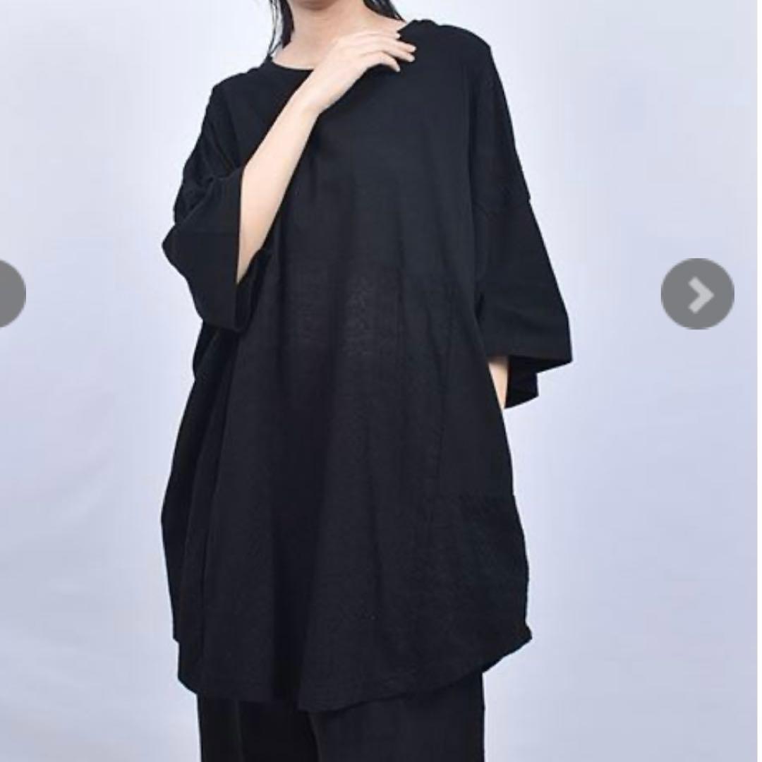 《今季商品　新品》ドラッグストアーズ　fu-ai レース切替チュニック