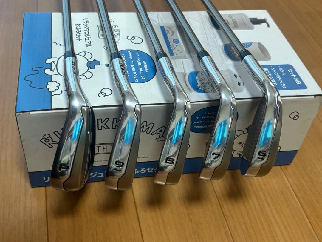 にこちゃんです。キャロウェイグレイトビッグバーサ6〜Ｐセットです