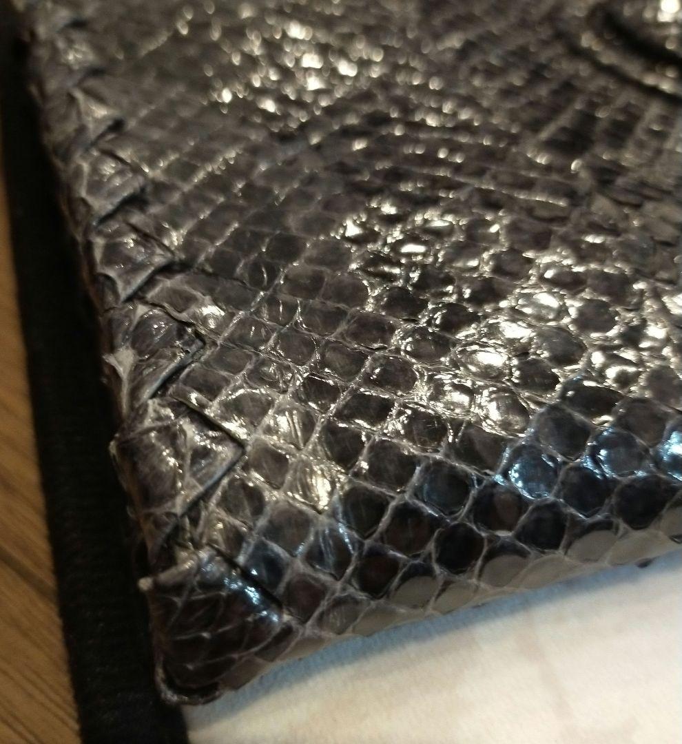 BOTTEGA VENETAボッテガヴェネタ パイソン クラッチバッグ