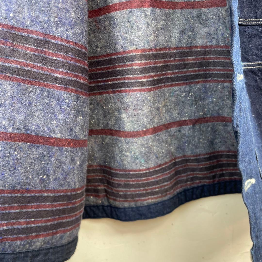 【美品】BIG BEN デニム カバーオール 濃厚 ライナー USA製