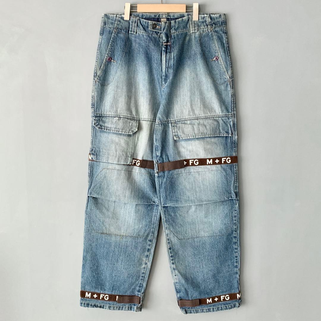 マリテフランソワジルボー 90s シャトルバギーデニム ヒップホップ Y2K
