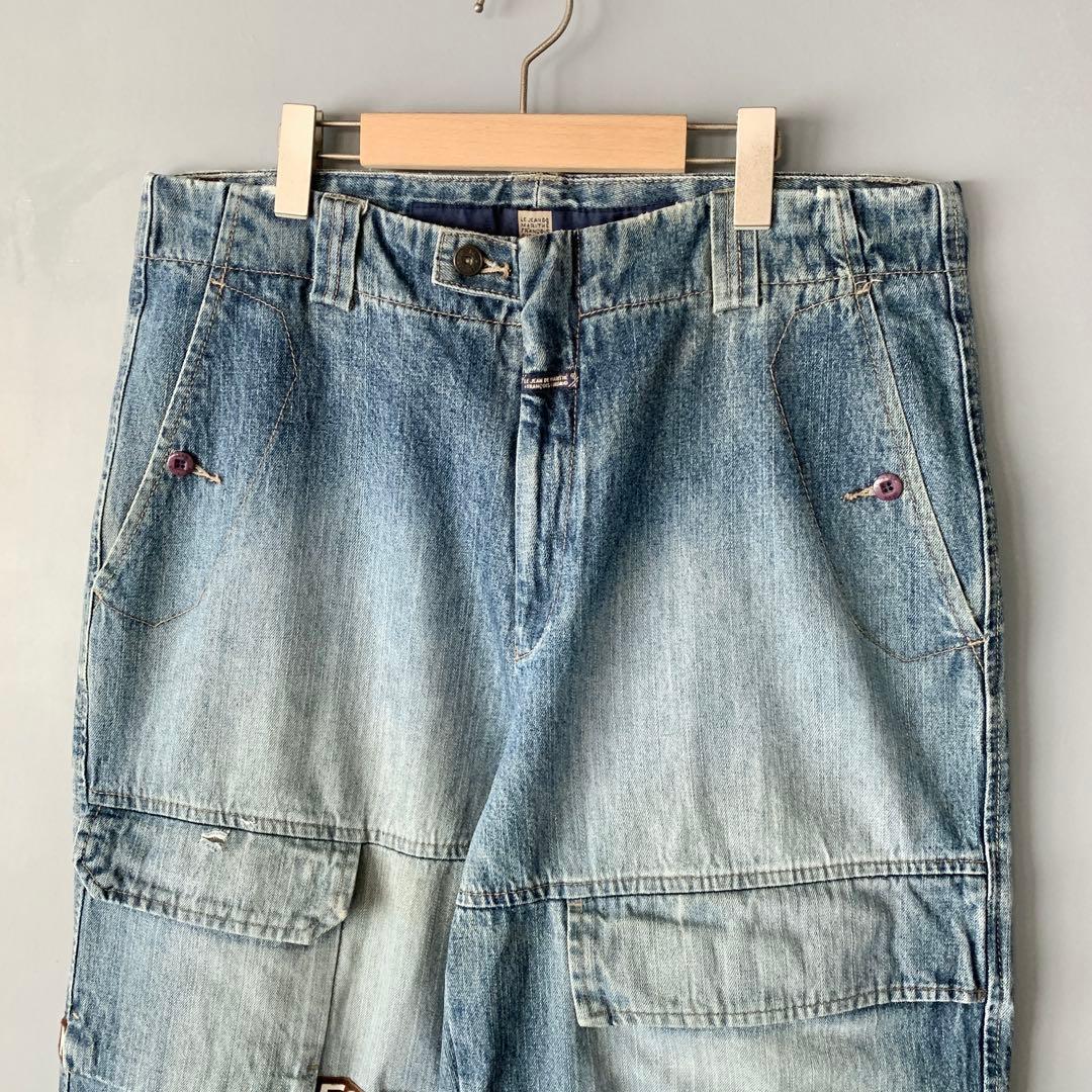 マリテフランソワジルボー 90s シャトルバギーデニム ヒップホップ Y2K