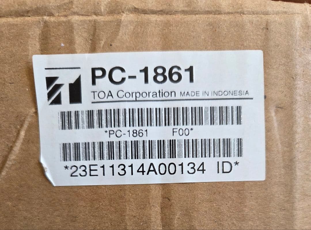 TOA 天井埋込型 スピーカー BGM用 PC-1861 2個セット