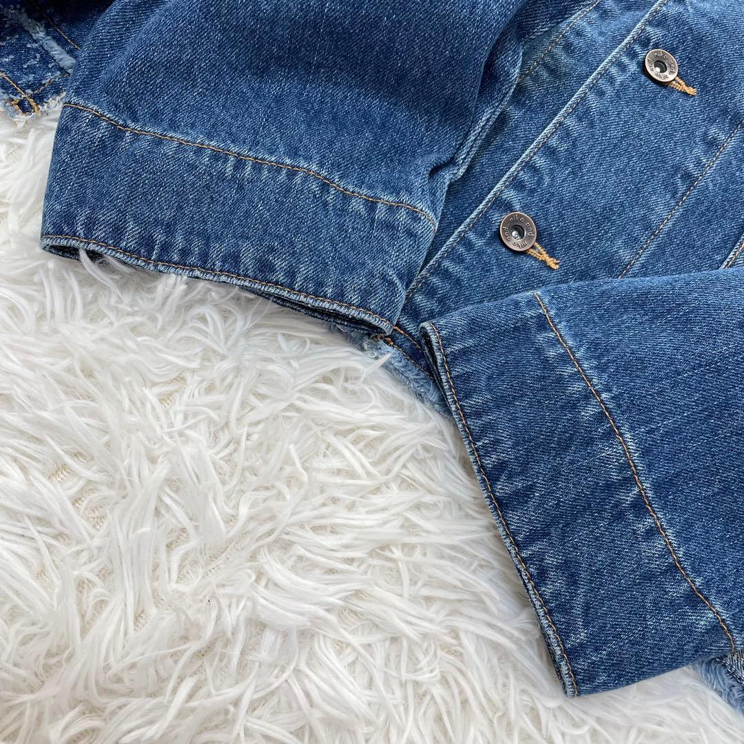 即完売品 2025年 ニコアンド リメイクカバーオール デニムジャケット