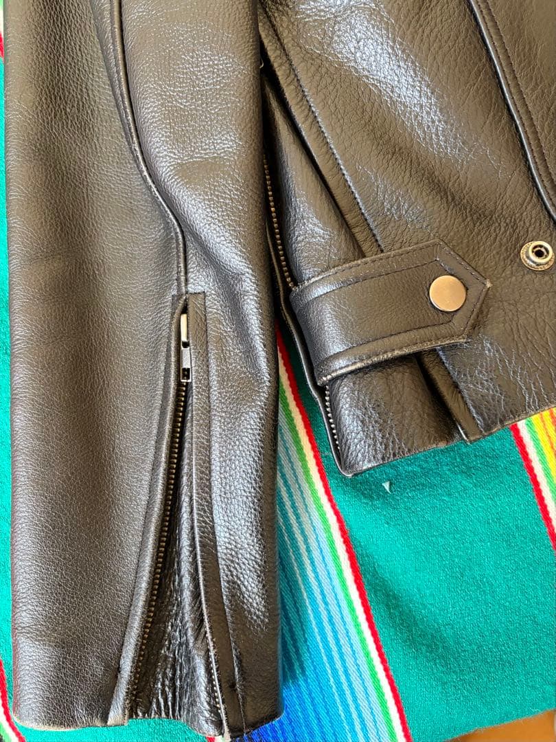 【舶来堂】革ジャン Mサイズ 矢沢永吉 キャロル 昭和レトロ レザージャケット