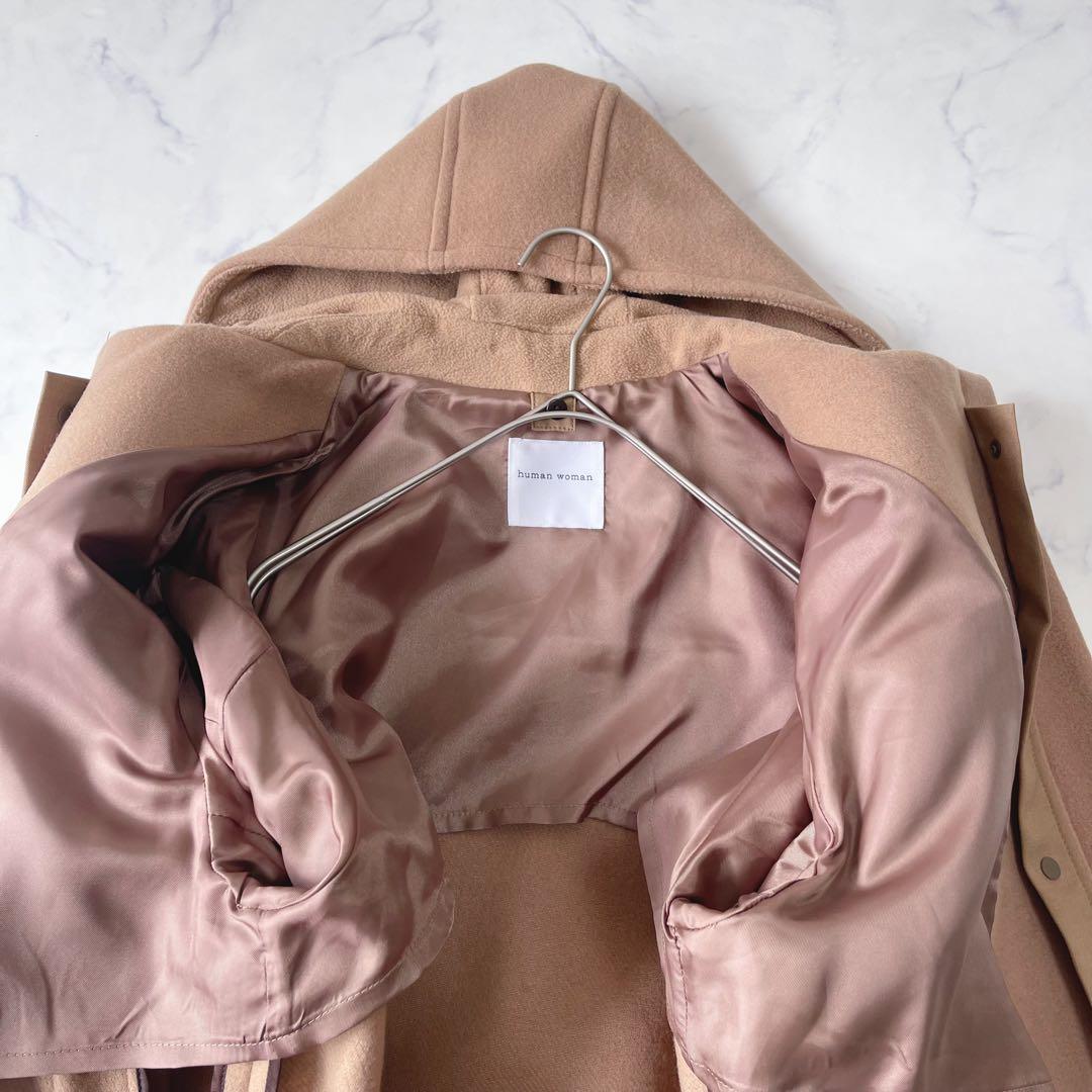 純子【未使用級】TAION×human womanコラボ2WAYフーディー