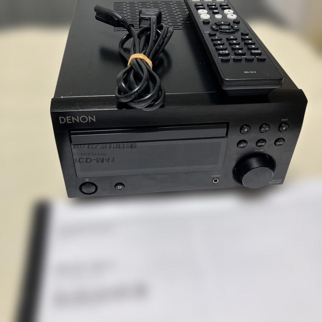 DENON CDレシーバー RCD-M41 動作品 2018年製