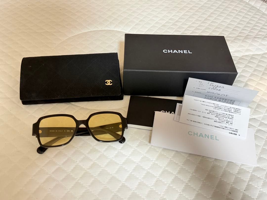 CHANEL シャネル　サングラス　メガネ　G-DRAGON着用　ジヨン　ハート