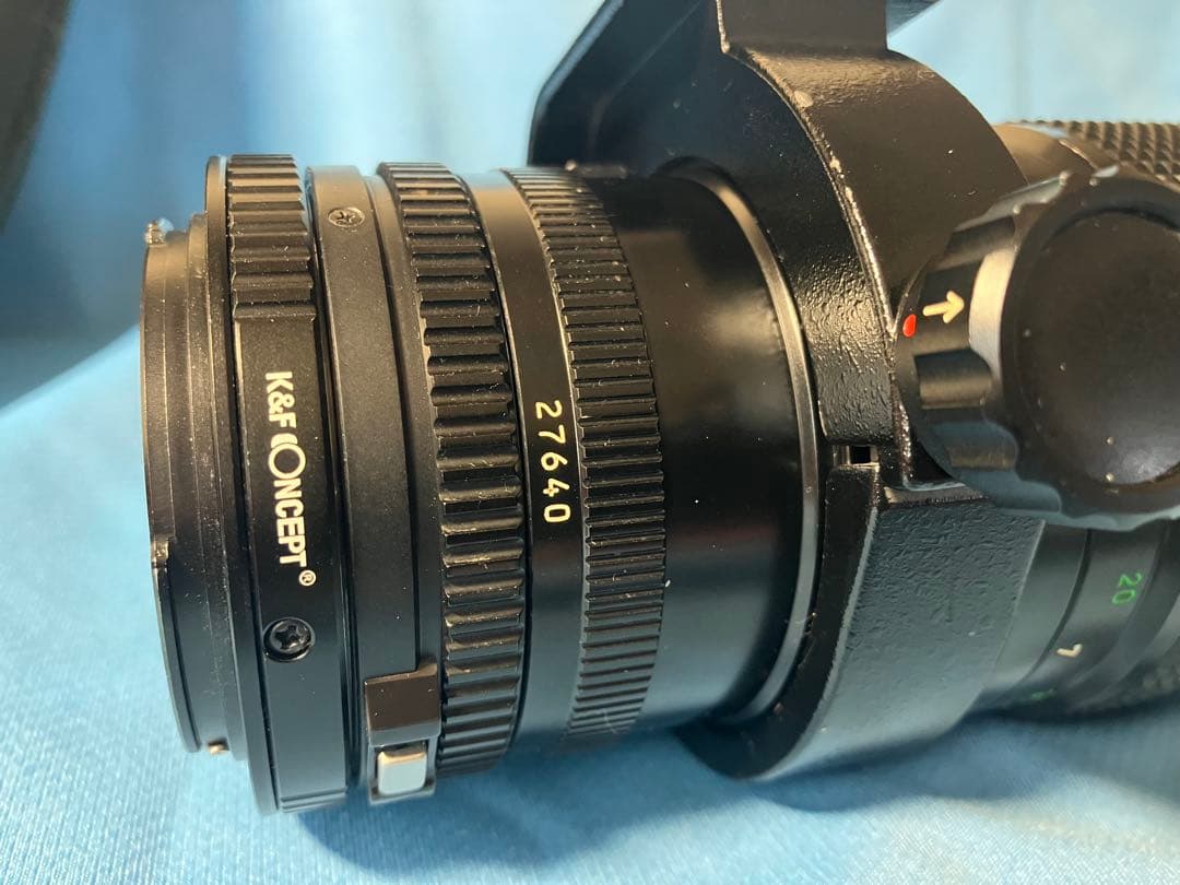Canon FD300mm f/4 EOSアダプター付き